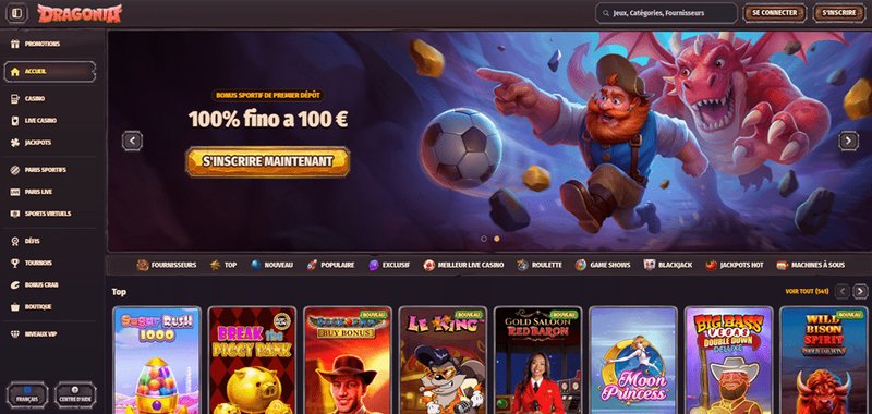 Découvrez les Secrets du Dragonia Casino en Ligne pour les Joueurs Français